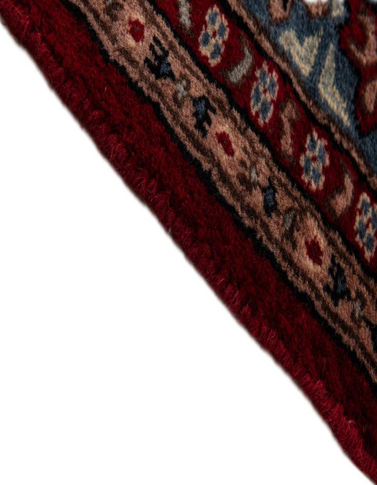 Detail image of 4' 3 x 6' Hand Knotted Bokhara Oriental Wool Rug