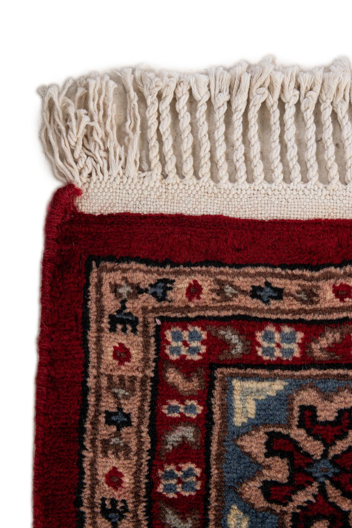 4' 3 x 6' Hand Knotted Bokhara Oriental Wool Rug