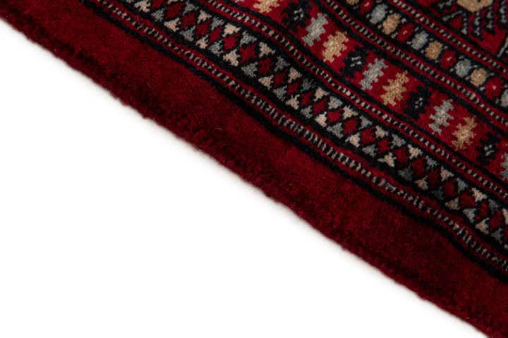 4' 4 x 5' 11 Hand Knotted Bokhara Oriental Wool Rug