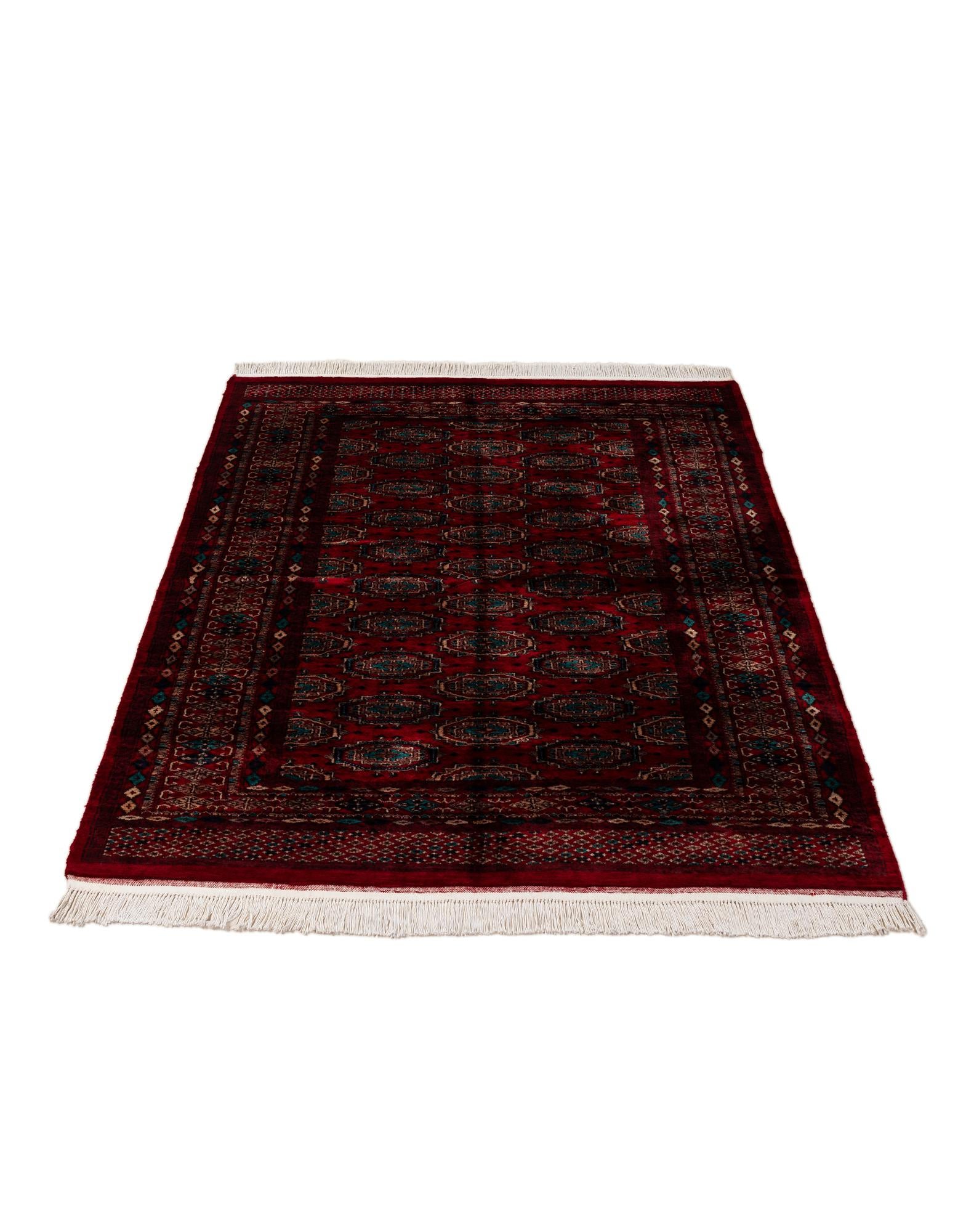 125cm x 185cm Hand Knotted Bokhara Oriental Wool Rug