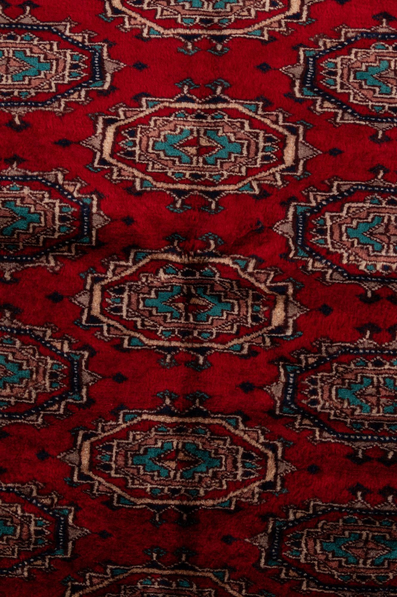 125cm x 185cm Hand Knotted Bokhara Oriental Wool Rug