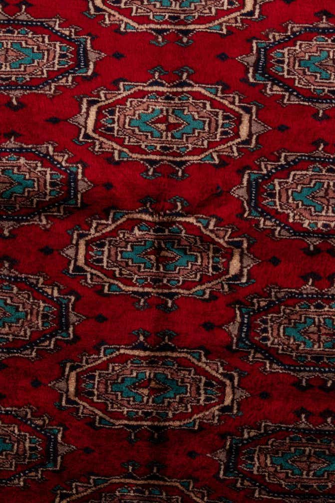 125cm x 185cm anudado a mano Bokhara Alfombra Oriental Lana