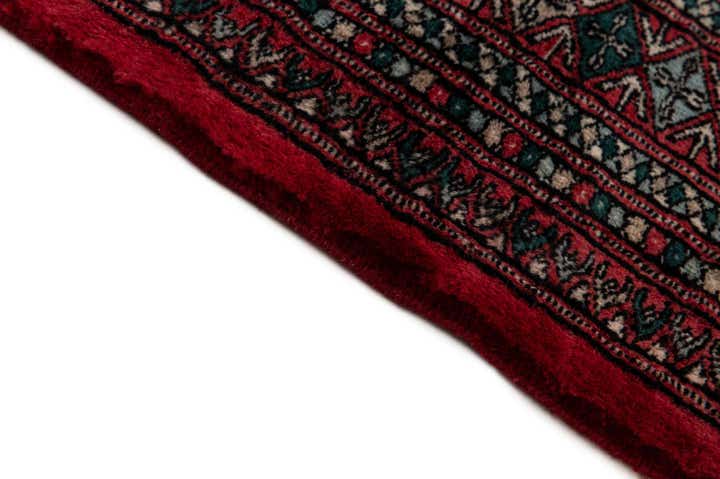 4' 2 x 5' 11 Hand Knotted Bokhara Oriental Wool Rug