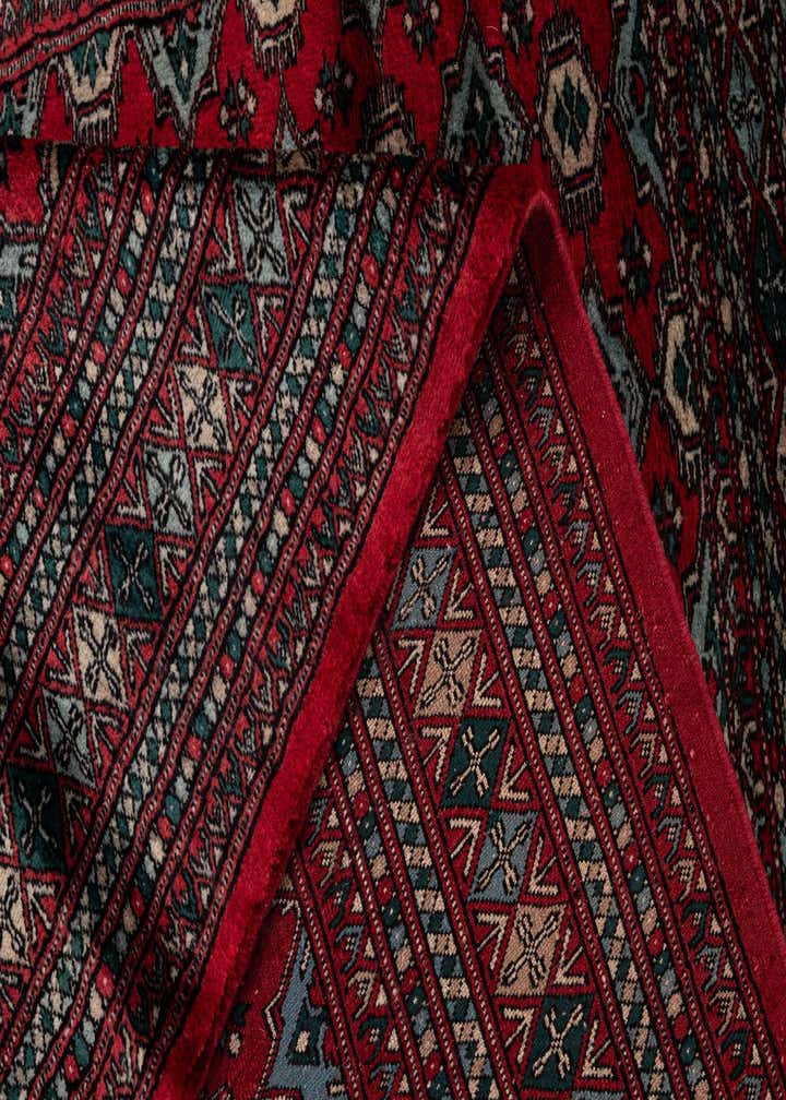 4' 2 x 5' 11 Hand Knotted Bokhara Oriental Wool Rug