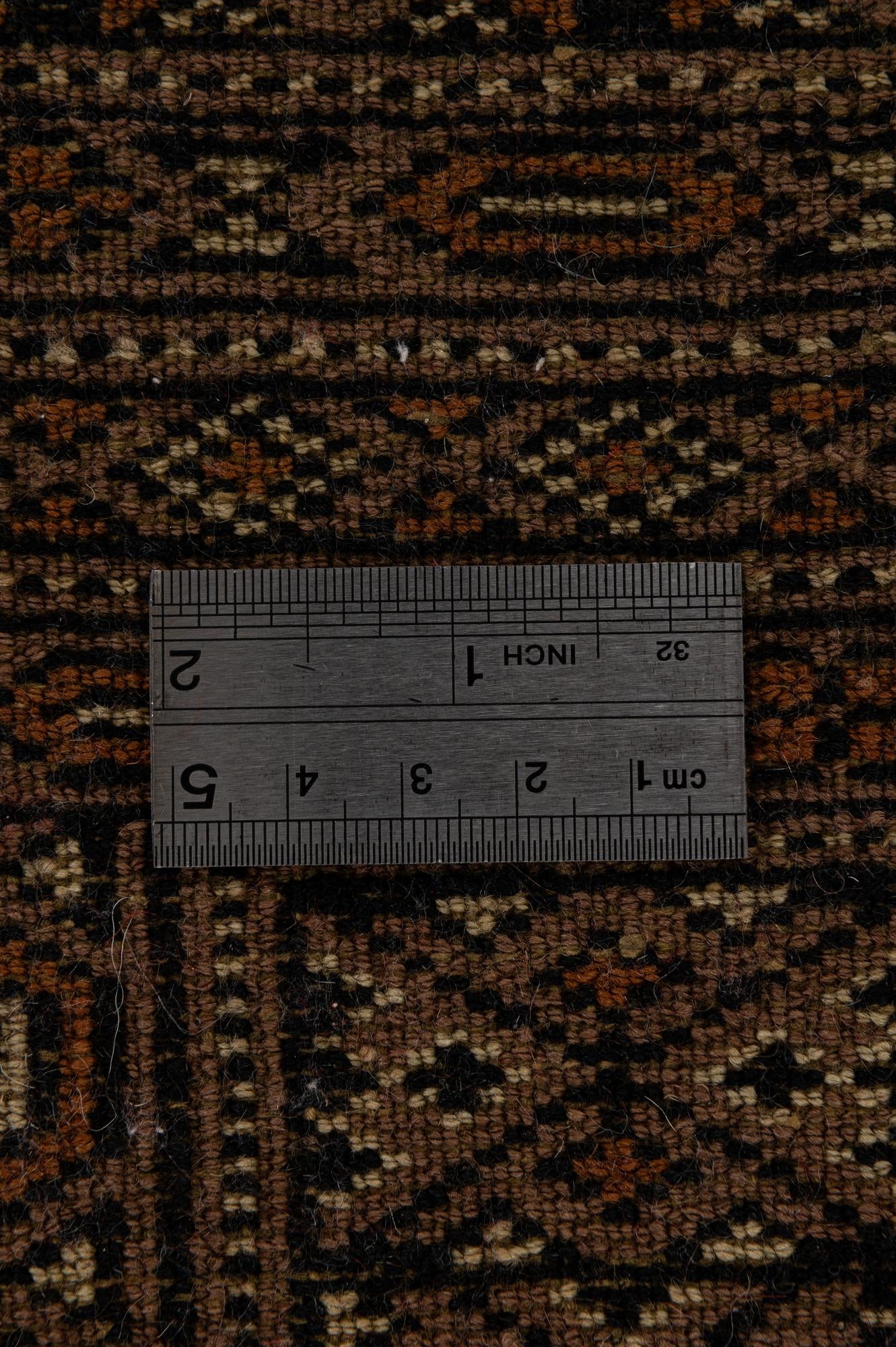 4' x 6' Hand Knotted Bokhara Oriental Wool Rug