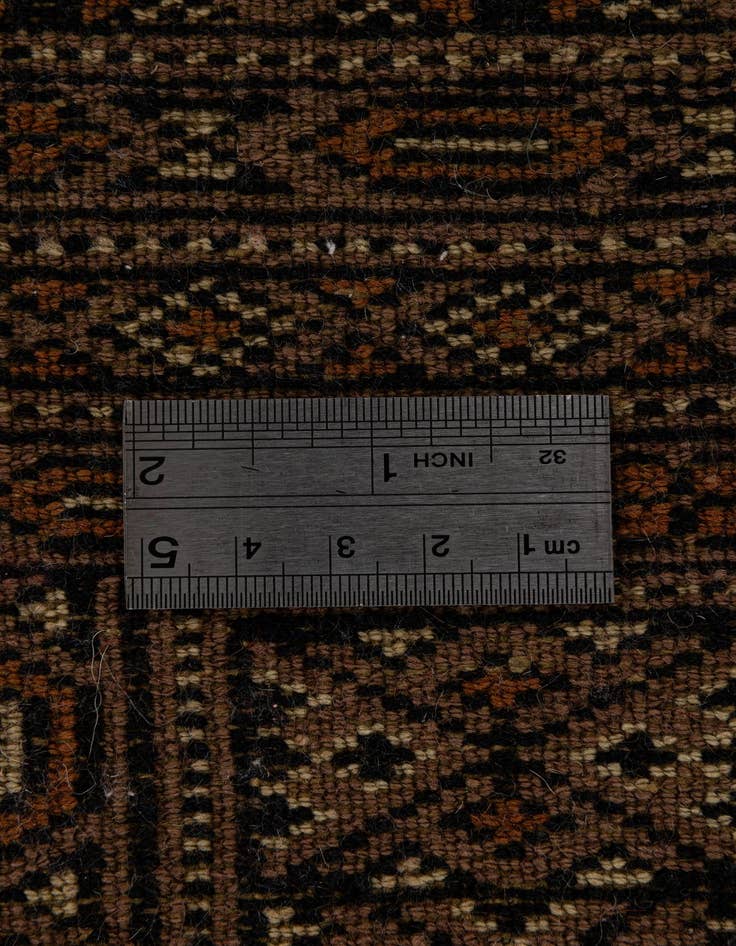 Detail image of 4' x 6'  Hand Knotted Bokhara Oriental Wool Rug