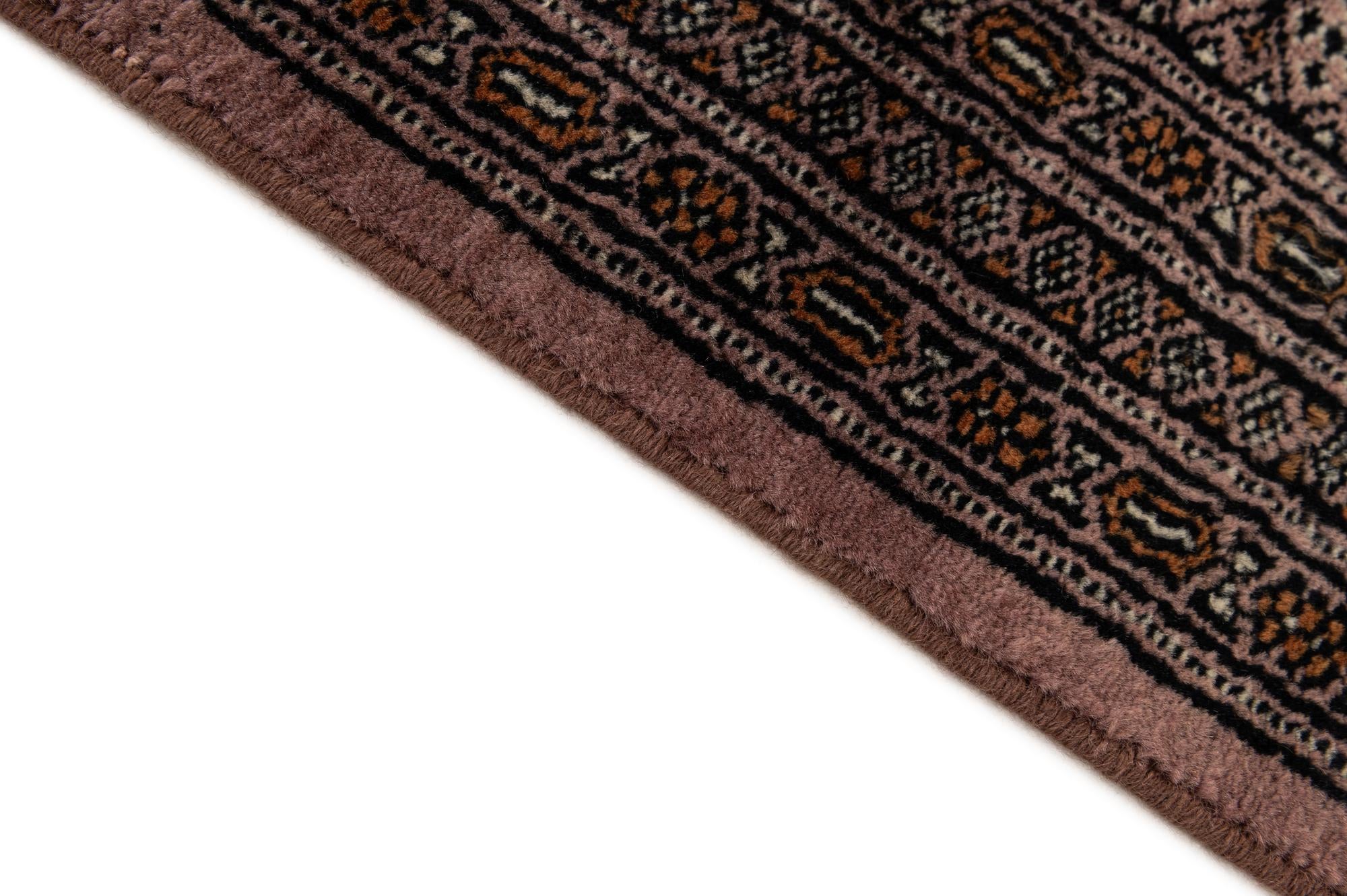4' 3 x 6' 3 Hand Knotted Bokhara Oriental Wool Rug