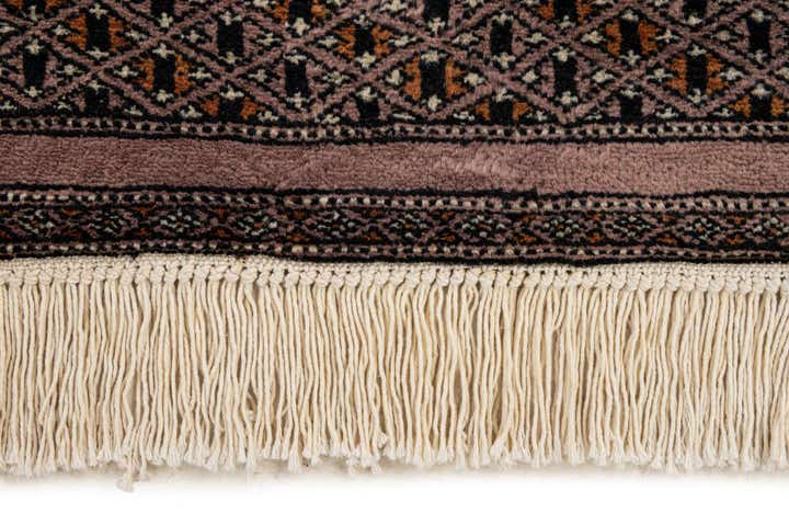 4' 3 x 6' 3 Hand Knotted Bokhara Oriental Wool Rug