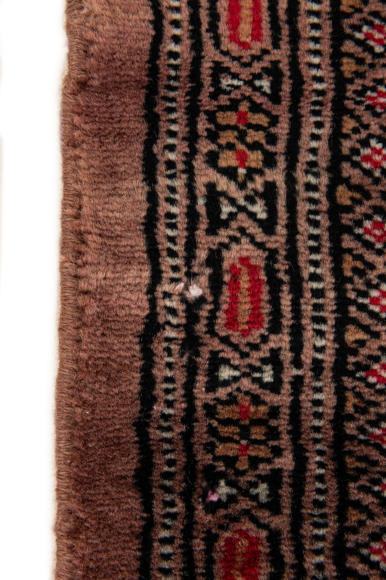 4' 1 x 5' 8 Hand Knotted Bokhara Oriental Wool Rug