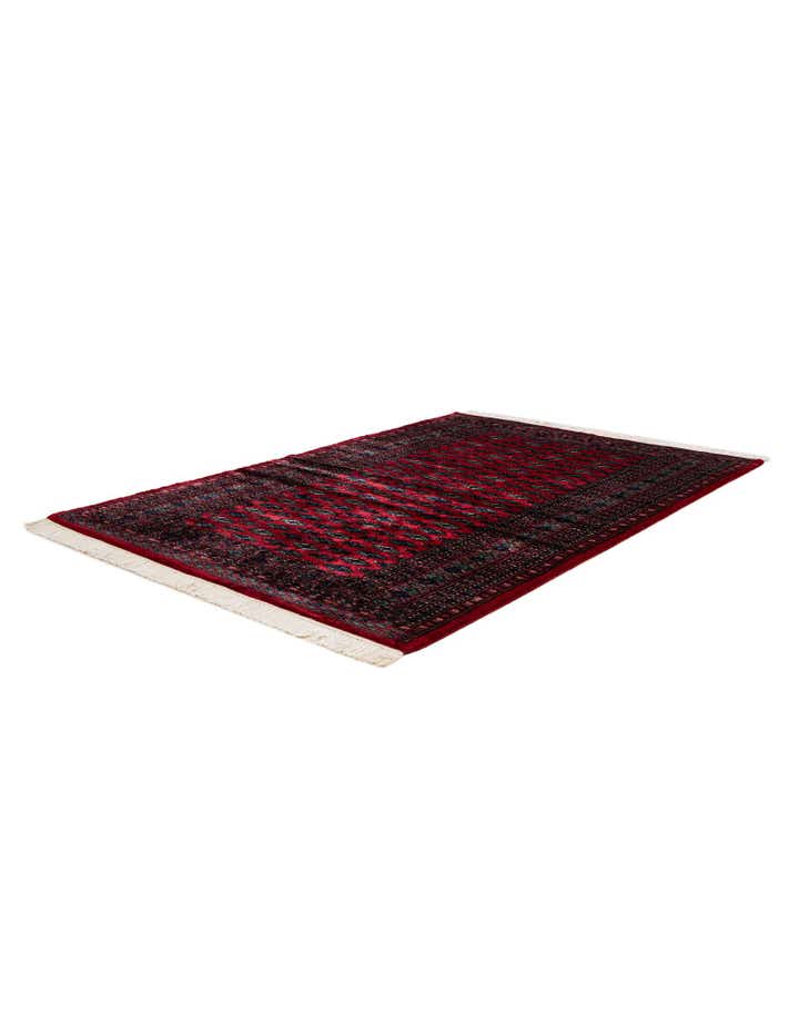 4' 3 x 6' 2 Hand Knotted Bokhara Oriental Wool Rug