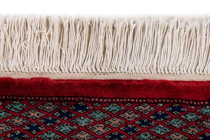 4' 3 x 6' 2 Hand Knotted Bokhara Oriental Wool Rug