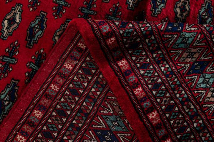 4' 3 x 6' 2 Hand Knotted Bokhara Oriental Wool Rug