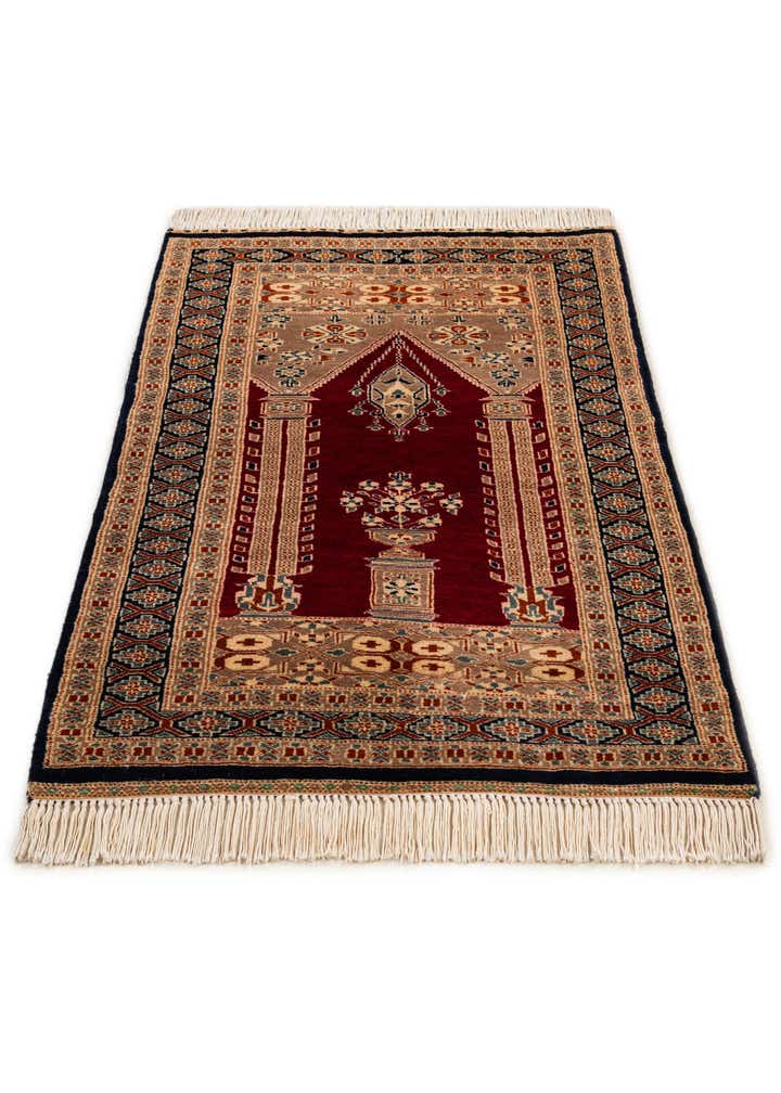 2' 8 x 4' Hand Knotted Bokhara Oriental Wool Rug