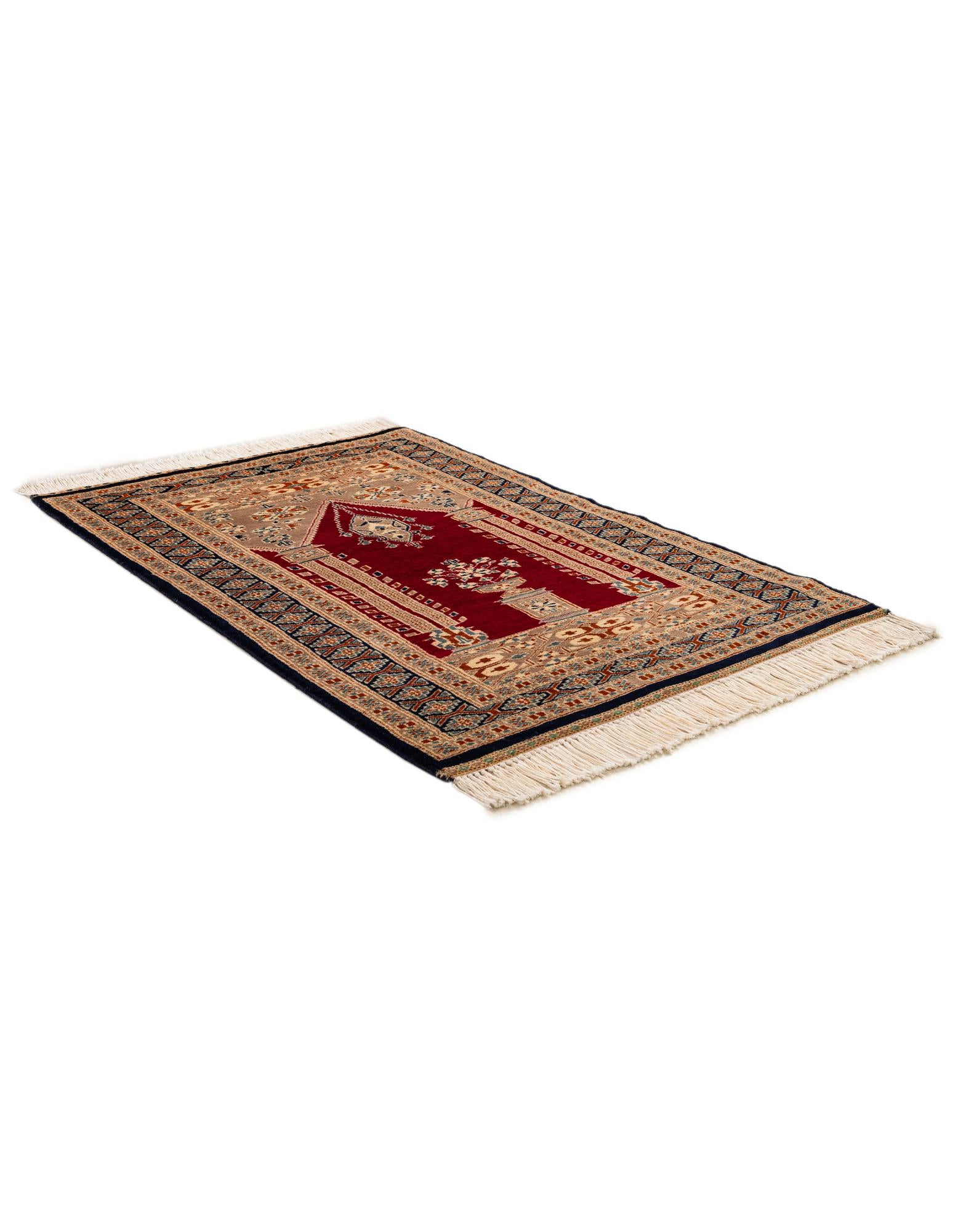 2' 8 x 4' Hand Knotted Bokhara Oriental Wool Rug