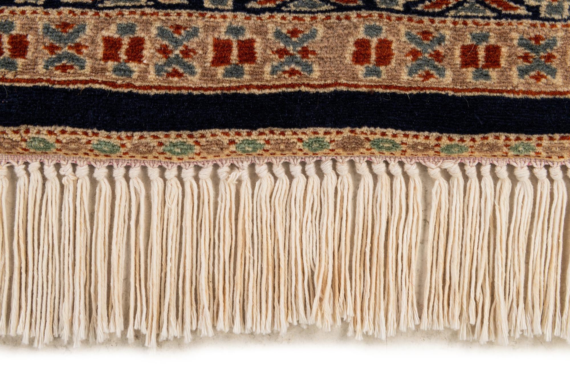 2' 8 x 4' Hand Knotted Bokhara Oriental Wool Rug
