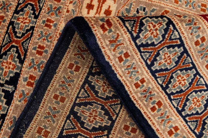 2' 8 x 4' Hand Knotted Bokhara Oriental Wool Rug