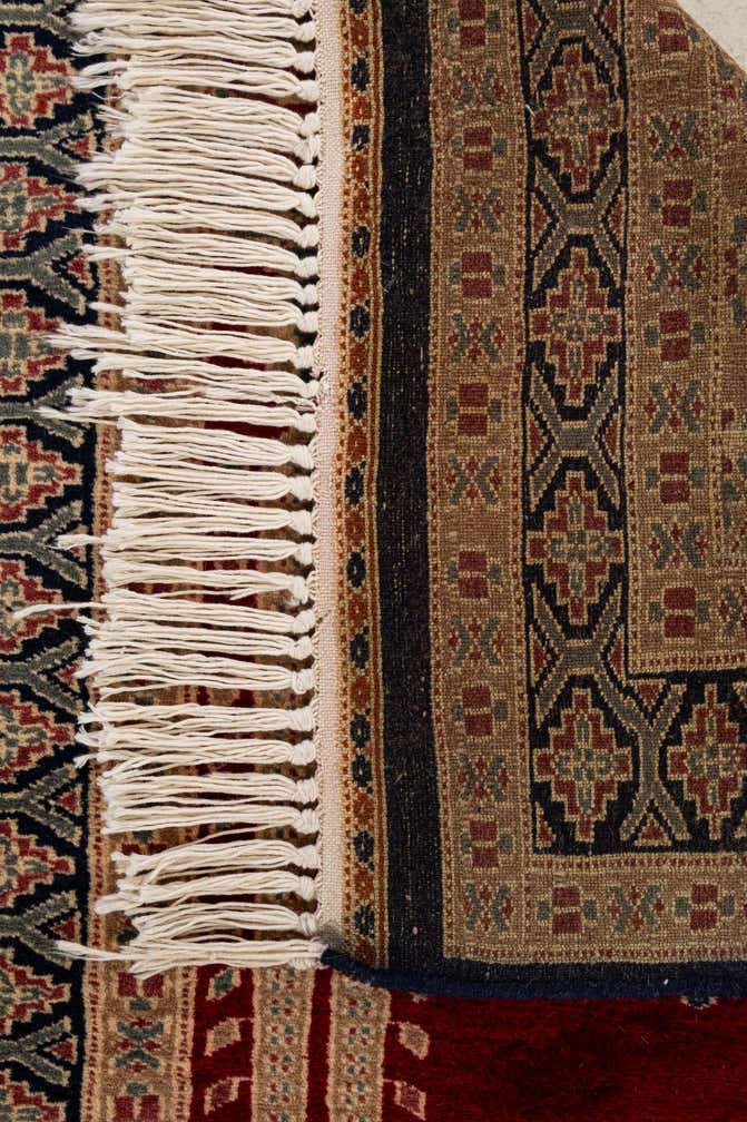 2' 8 x 4' 3 Hand Knotted Bokhara Oriental Wool Rug