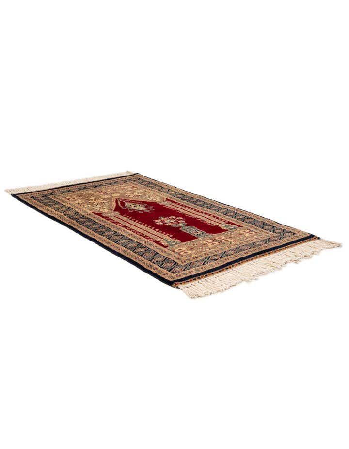 2' 8 x 4' 3 Hand Knotted Bokhara Oriental Wool Rug