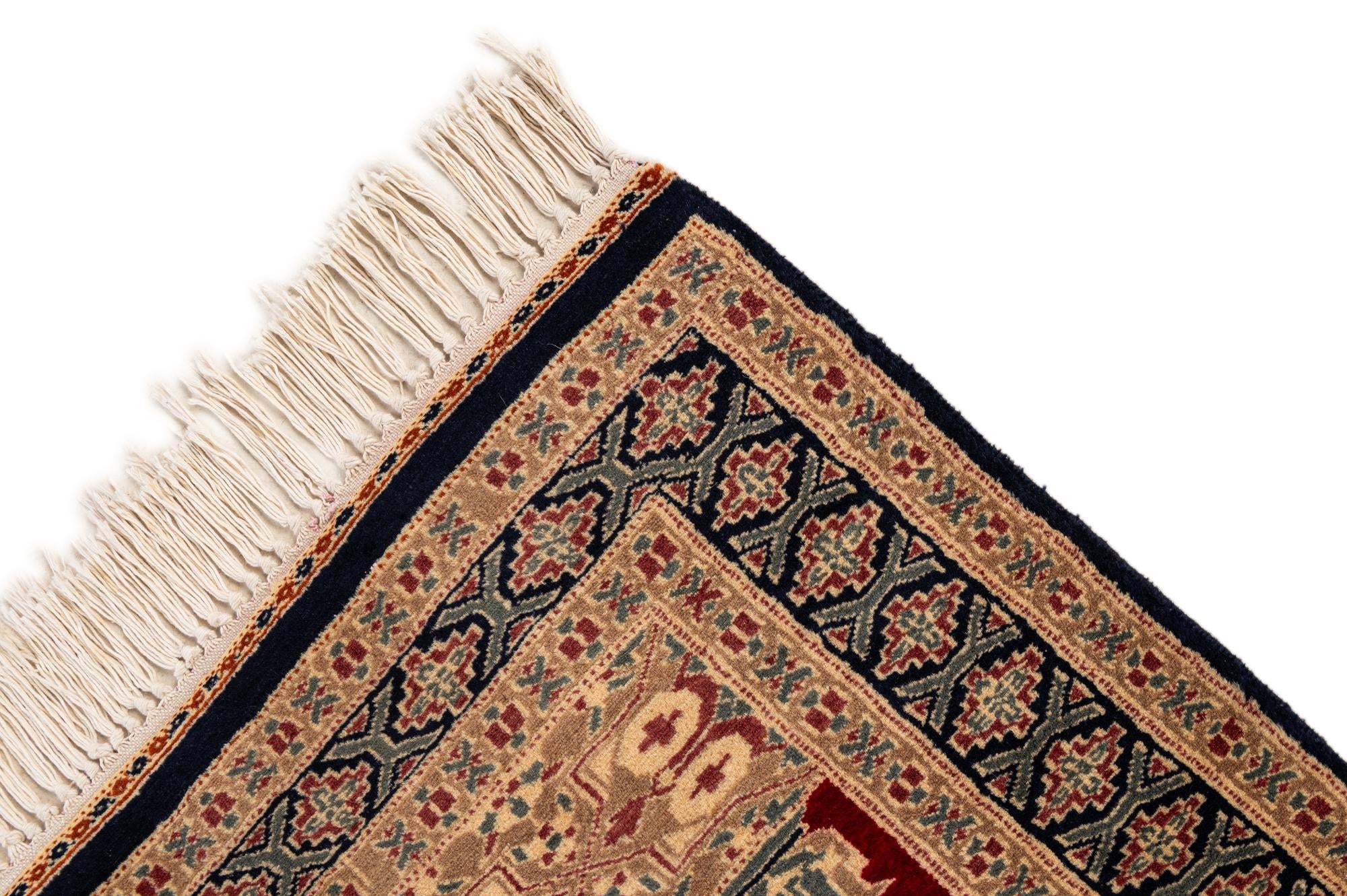 2' 8 x 4' 3 Hand Knotted Bokhara Oriental Wool Rug