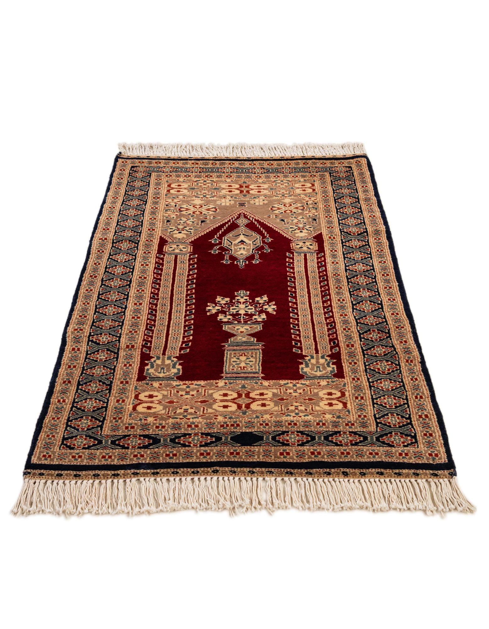 2' 8 x 4' 6 Hand Knotted Bokhara Oriental Wool Rug
