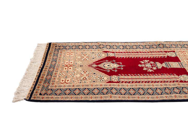 2' 8 x 4' 6 Hand Knotted Bokhara Oriental Wool Rug