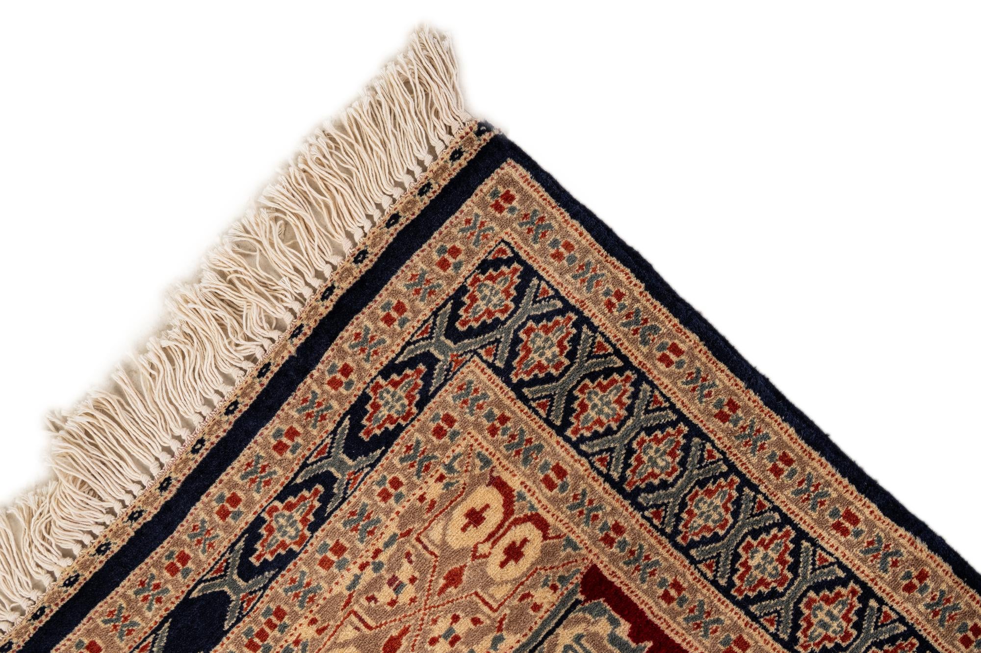 2' 8 x 4' 6 Hand Knotted Bokhara Oriental Wool Rug
