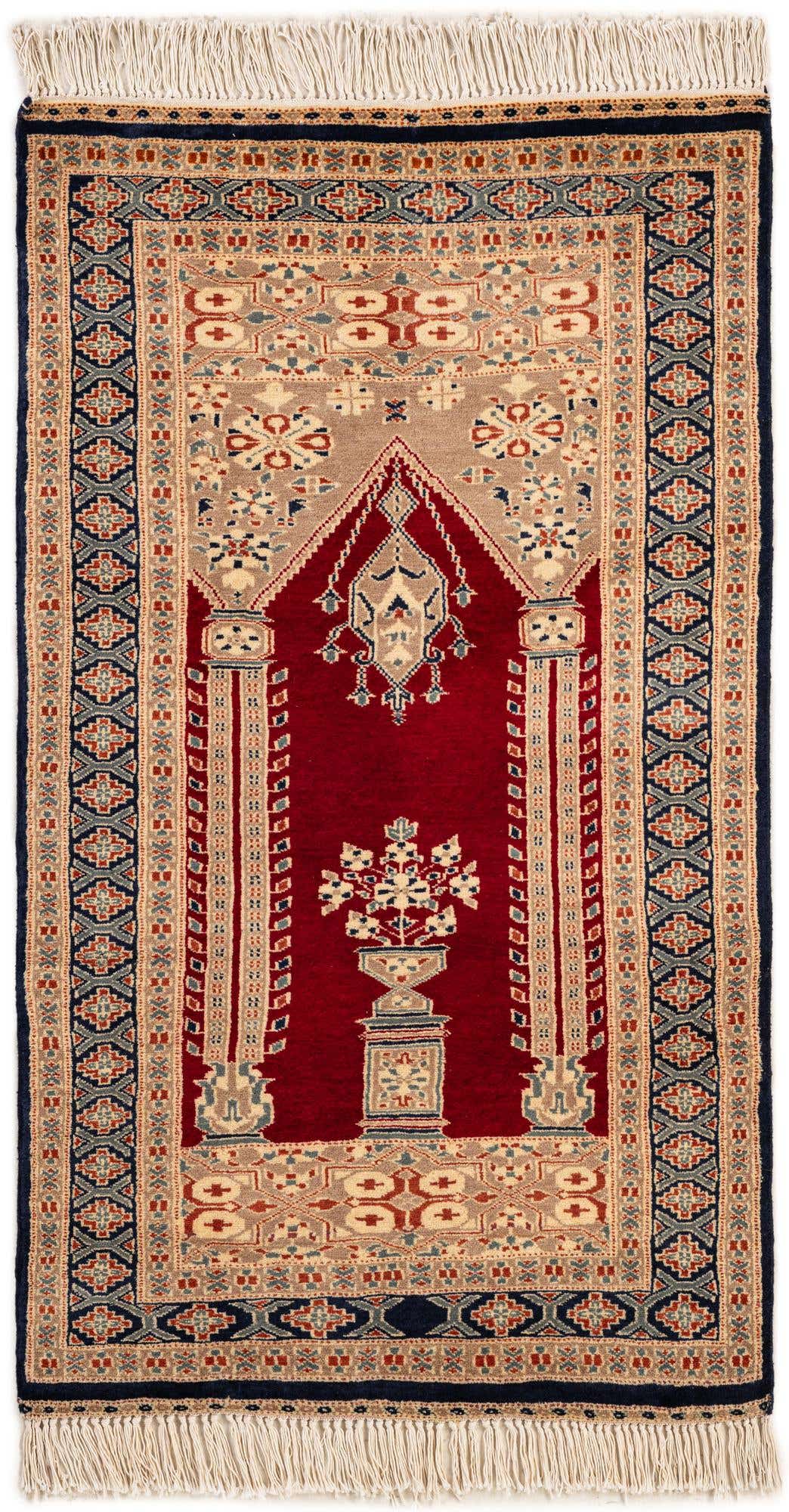 2' 8 x 4' 6 Hand Knotted Bokhara Oriental Wool Rug