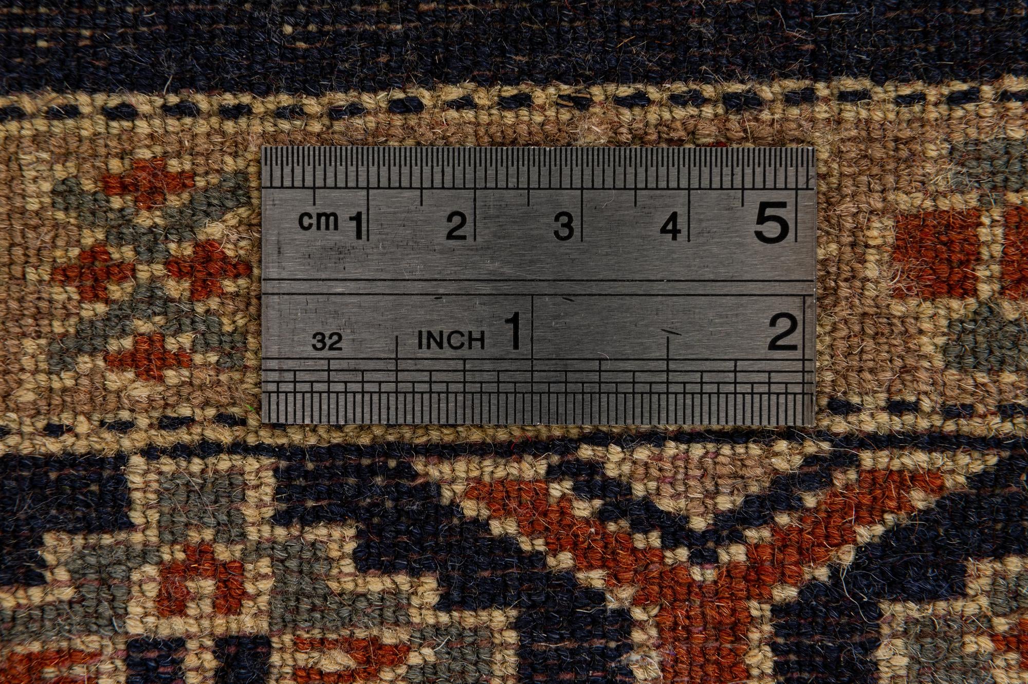 2' 7 x 4' 4 Hand Knotted Bokhara Oriental Wool Rug