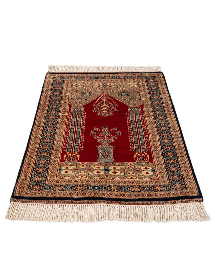2' 9 x 4' 1 Hand Knotted Bokhara Oriental Wool Rug