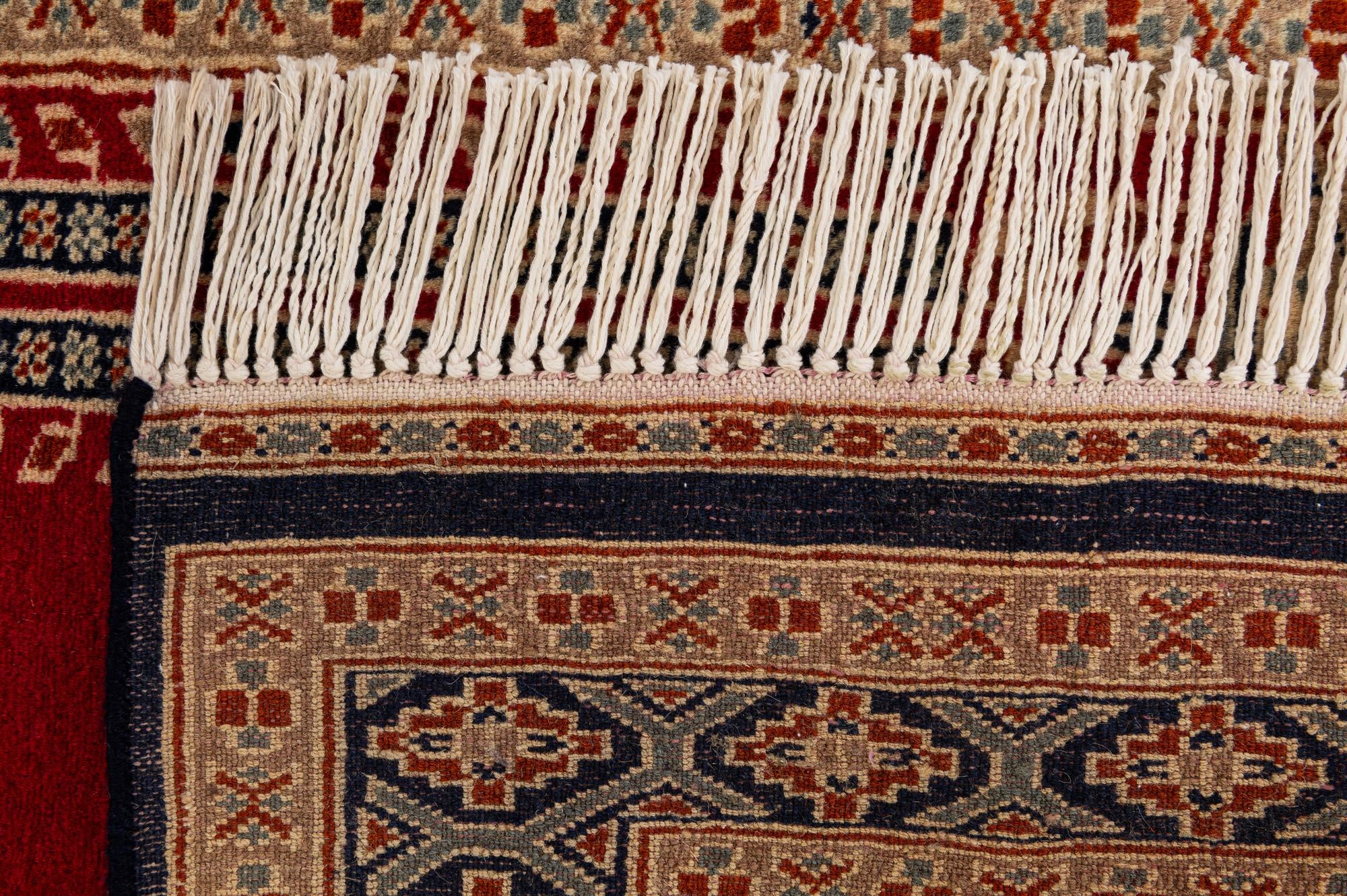 2' 9 x 4' 1 Hand Knotted Bokhara Oriental Wool Rug