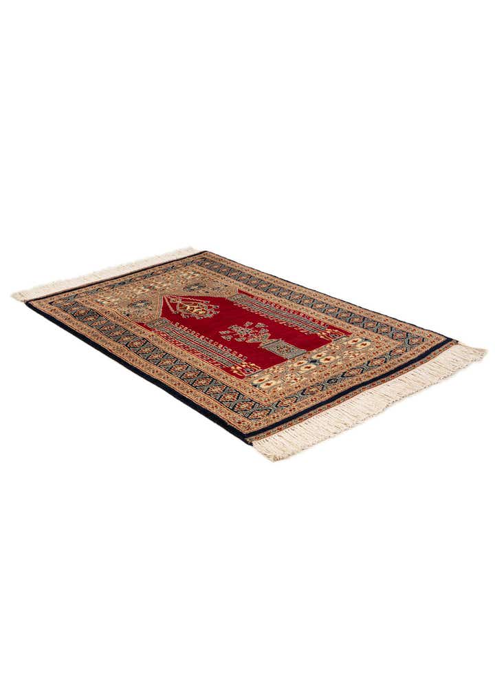 2' 9 x 4' 1 Hand Knotted Bokhara Oriental Wool Rug