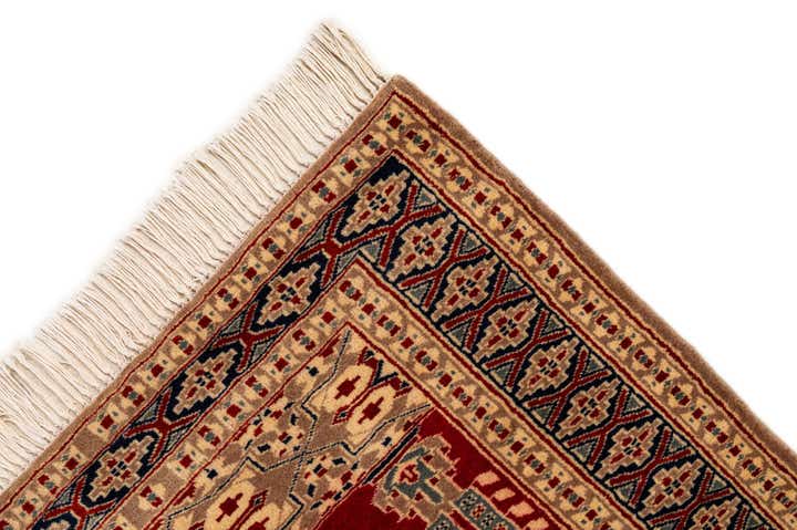2' 8 x 3' 11 Hand Knotted Bokhara Oriental Wool Rug