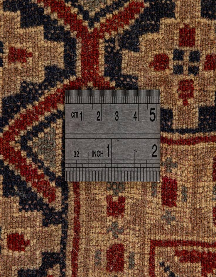 Detail image of 2' 8 x 3' 11  Hand Knotted Bokhara Oriental Wool Rug