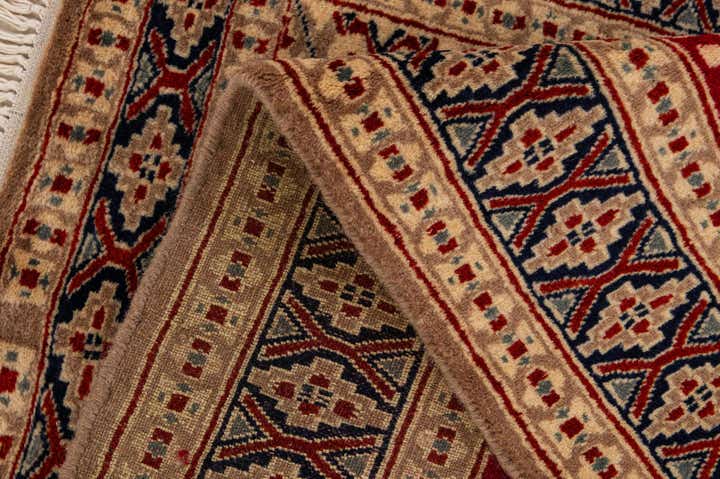2' 8 x 3' 11 Hand Knotted Bokhara Oriental Wool Rug