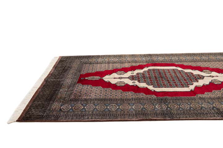 5' 2 x 7' 11 Hand Knotted Bokhara Oriental Wool Rug