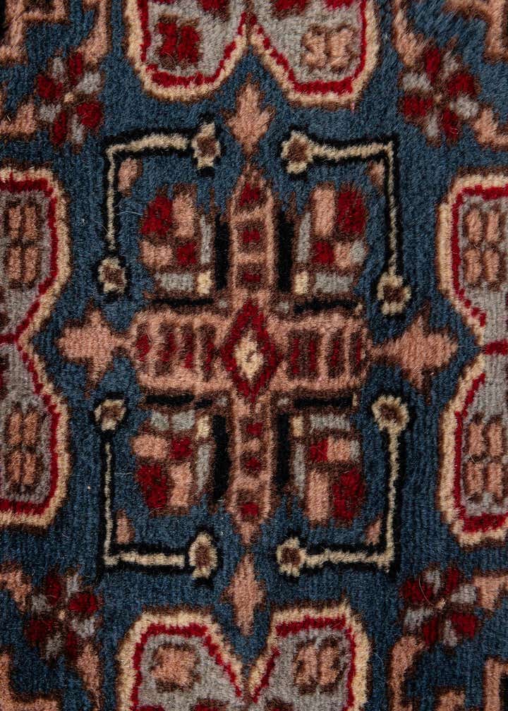 4' 1 x 6' 6 Hand Knotted Bokhara Oriental Wool Rug