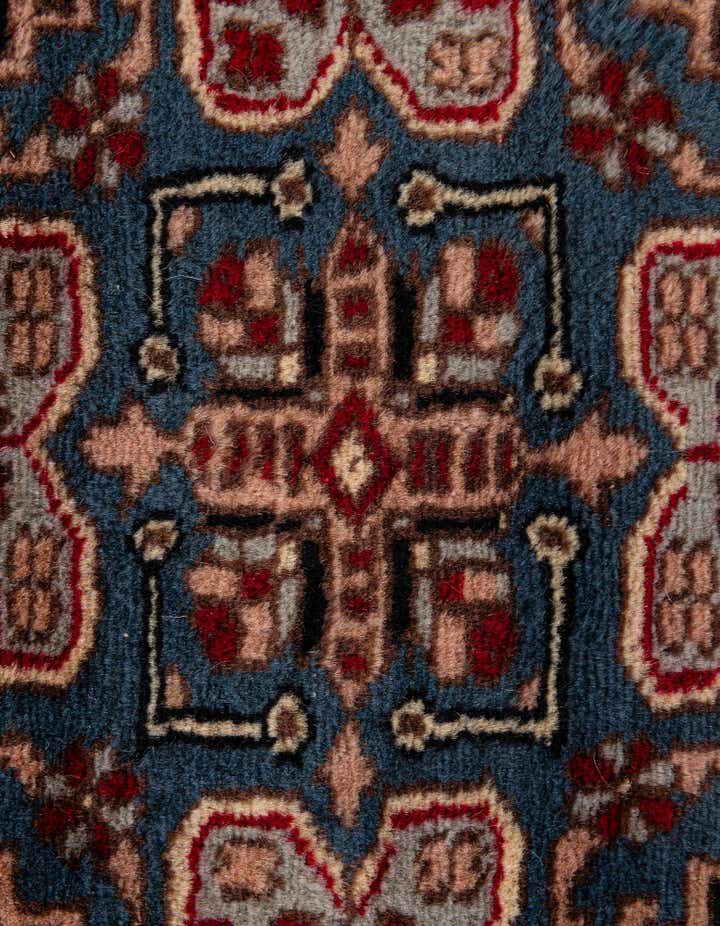 4' 1 x 6' 6 Hand Knotted Bokhara Oriental Wool Rug