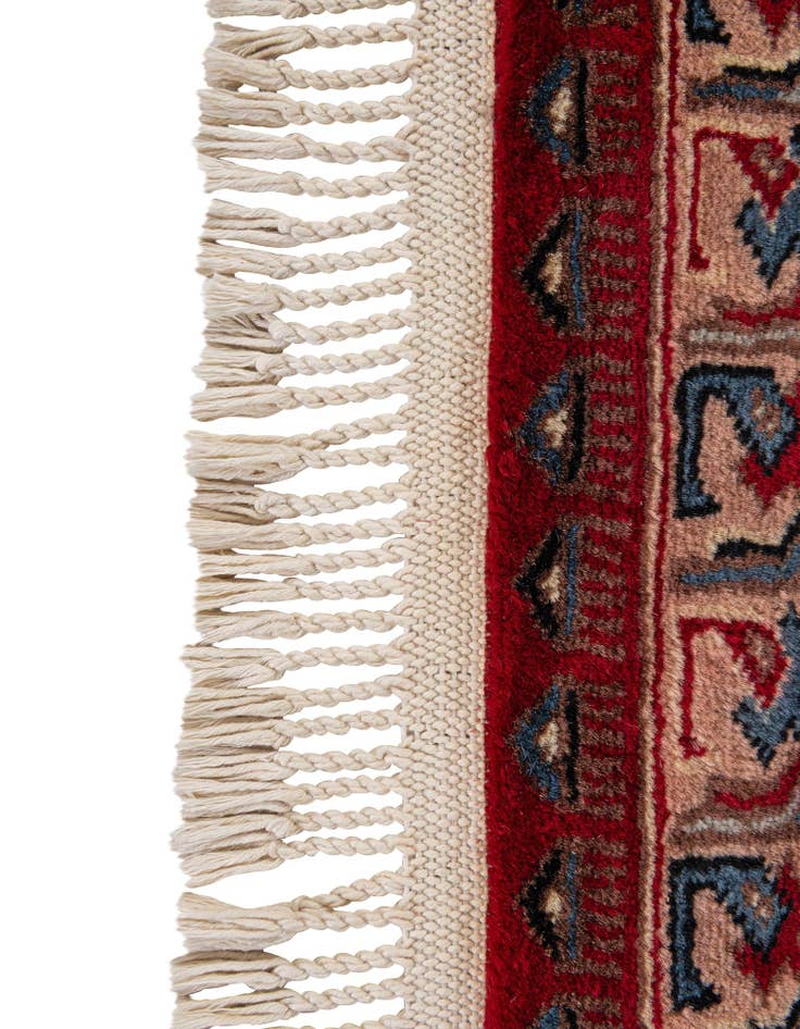 Detail image of 4' 1 x 6' 6  Hand Knotted Bokhara Oriental Wool Rug