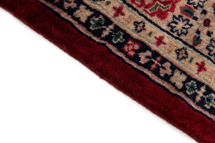 4' 4 x 6' 1 Hand Knotted Bokhara Oriental Wool Rug