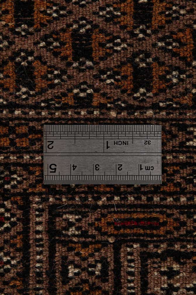 4' 4 x 5' 11 Hand Knotted Bokhara Oriental Wool Rug