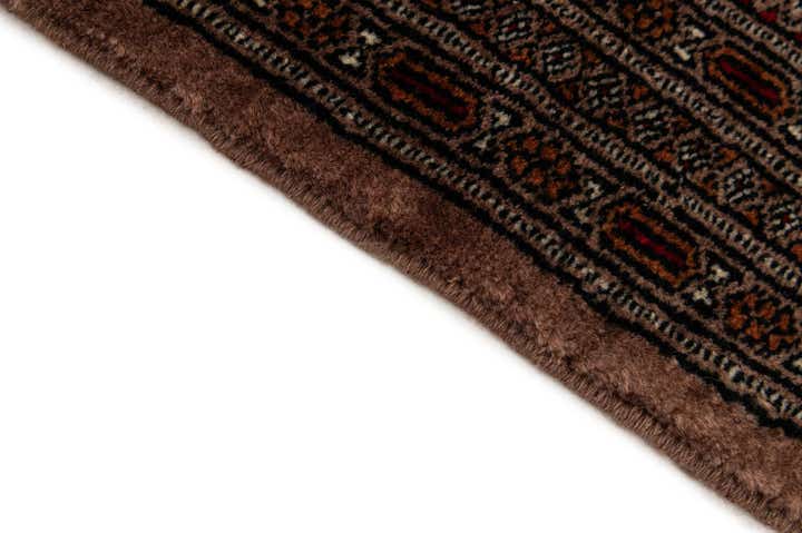 4' 4 x 5' 11 Hand Knotted Bokhara Oriental Wool Rug