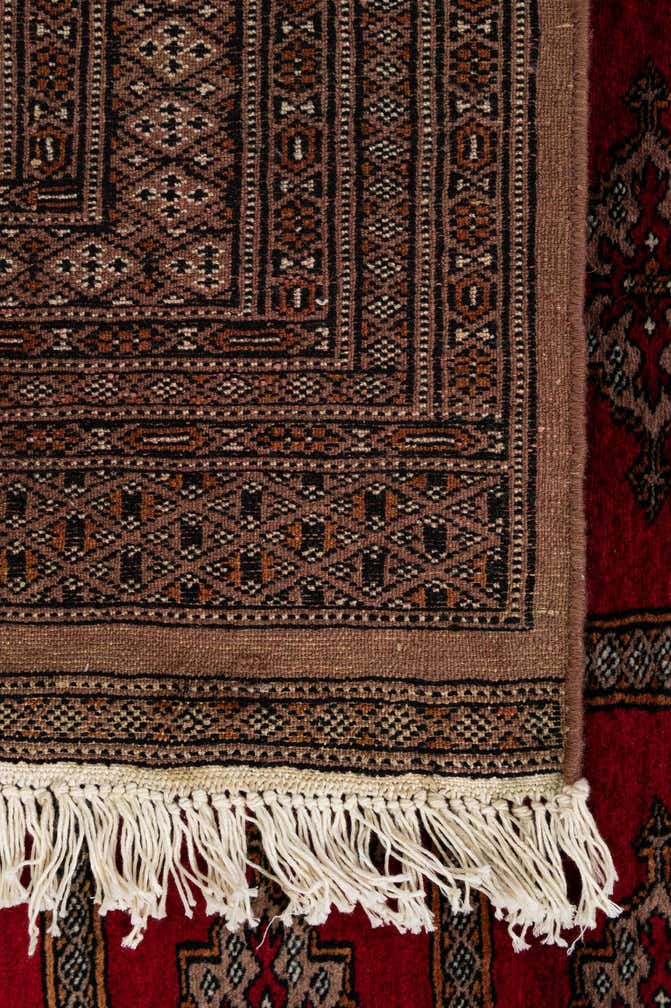 4' 3 x 6' Hand Knotted Bokhara Wool Rug