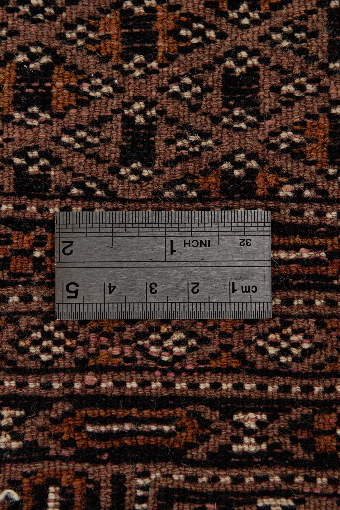 4' 3 x 6' Hand Knotted Bokhara Wool Rug