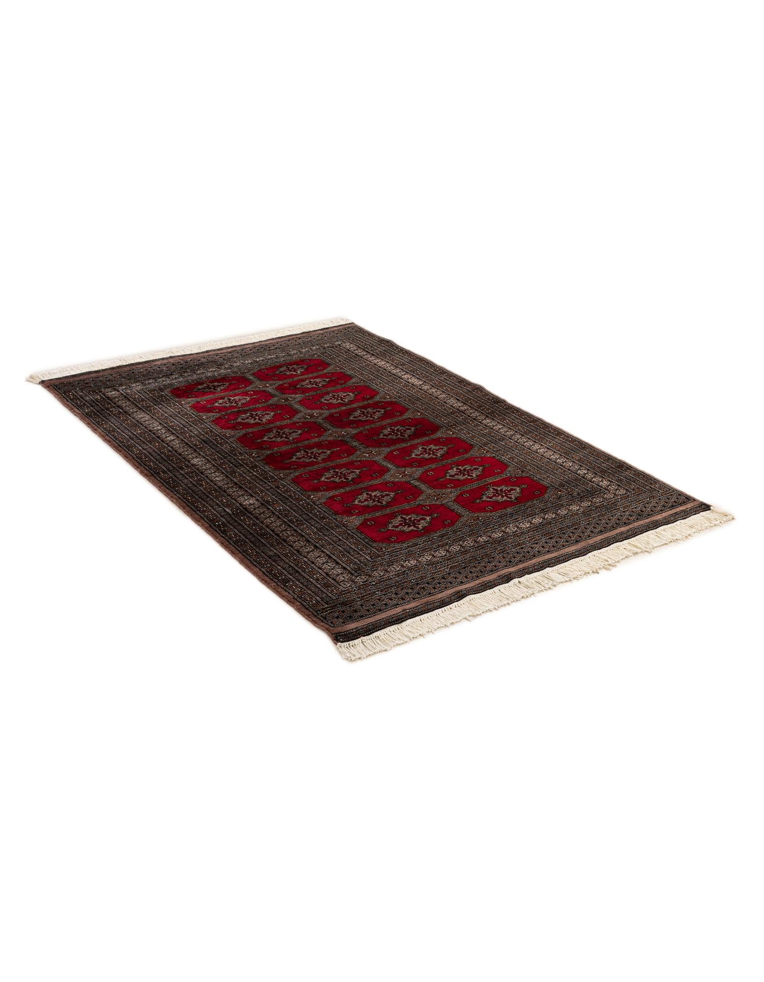 4' 3 x 6' Hand Knotted Bokhara Wool Rug