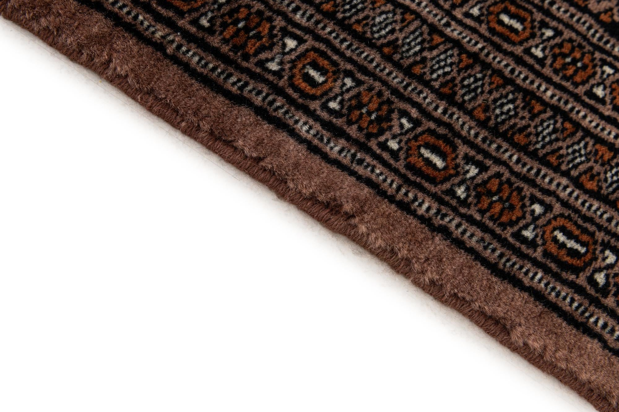 4' 3 x 6' Hand Knotted Bokhara Wool Rug