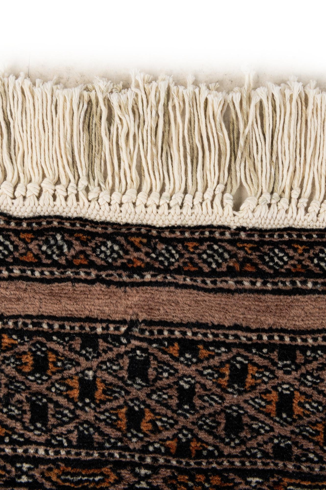 4' 3 x 6' Hand Knotted Bokhara Wool Rug