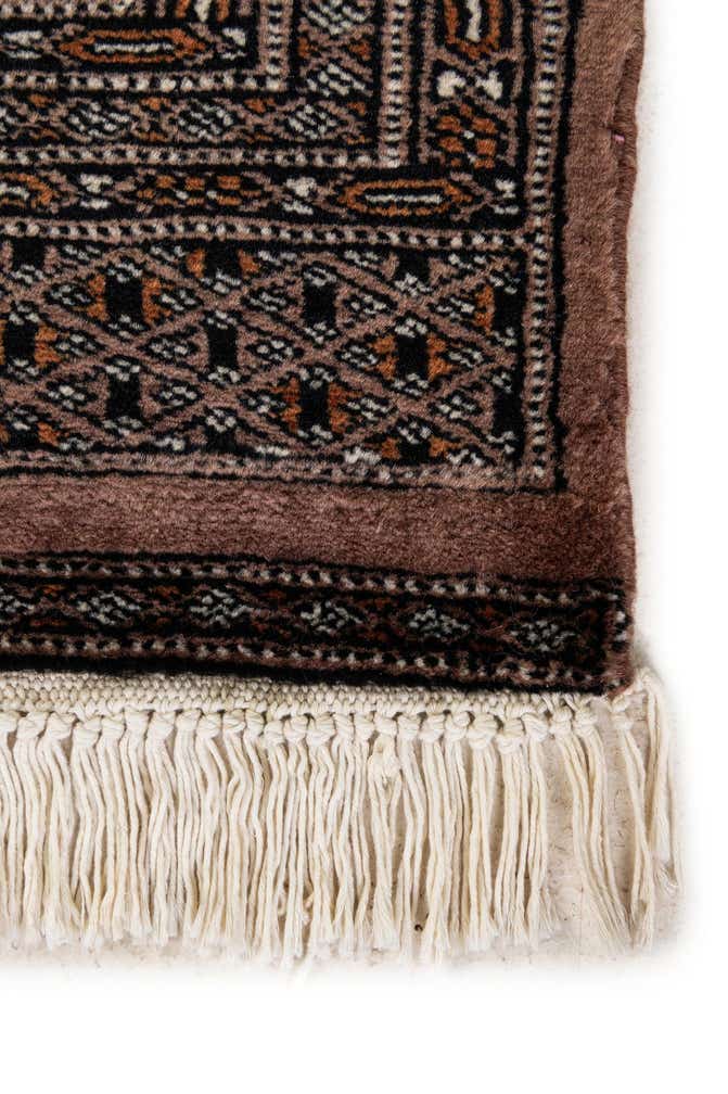 4' 3 x 6' Hand Knotted Bokhara Wool Rug