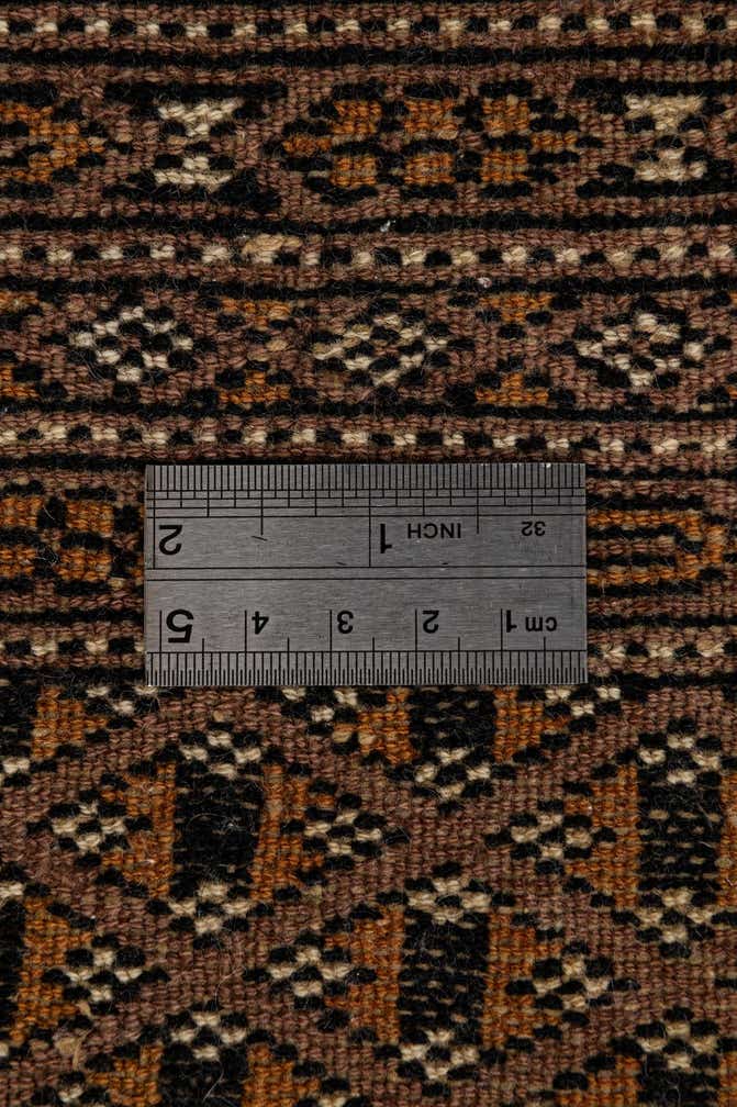 4' 3 x 6' 2 Hand Knotted Bokhara Oriental Wool Rug