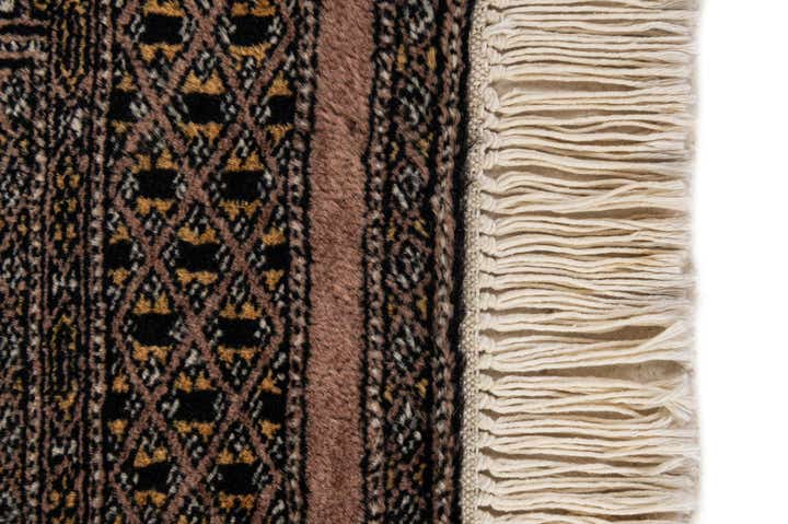 4' 3 x 6' 2 Hand Knotted Bokhara Oriental Wool Rug