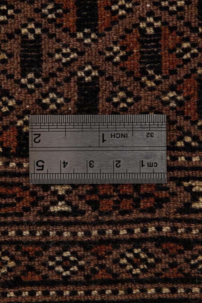 4' 3 x 6' 2 Hand Knotted Bokhara Oriental Wool Rug